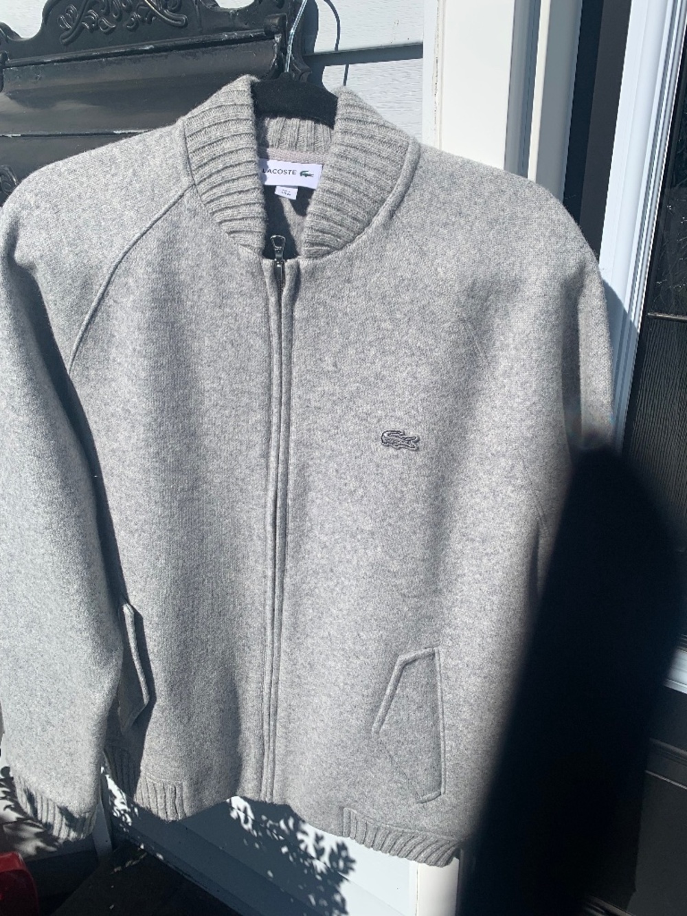 Lacoste wool jacket size 4 (medium) 499 retail nwot